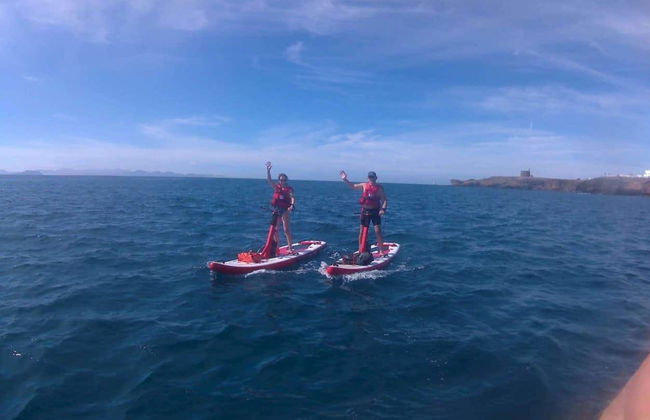 Papagayo Beach Electric Paddle Surf & Snorkeling Tour - Photo 2