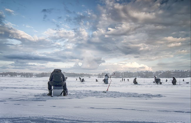 Pêche sur glace à Äkäslompolo - Photo 7