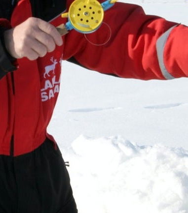 Foto de Pesca en el hielo en Äkäslompolo