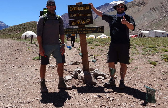 Trekking al campamento Confluencia del Aconcagua - Foto 2