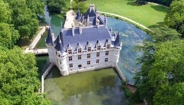 Entrada al castillo de Azay-le-Rideau - Foto 3