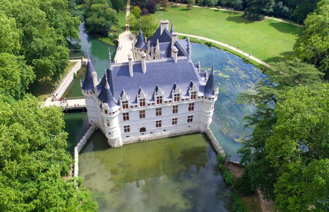 Entrada al castillo de Azay-le-Rideau - Foto 3