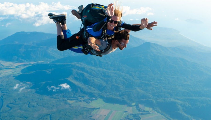 Salto en paracaídas en Cairns