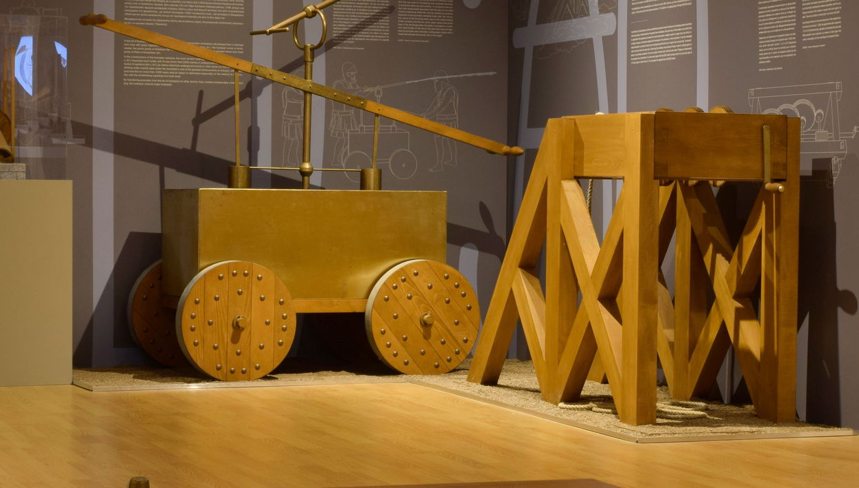 Biglietti per il Museo della Tecnologia dell'Antica Grecia