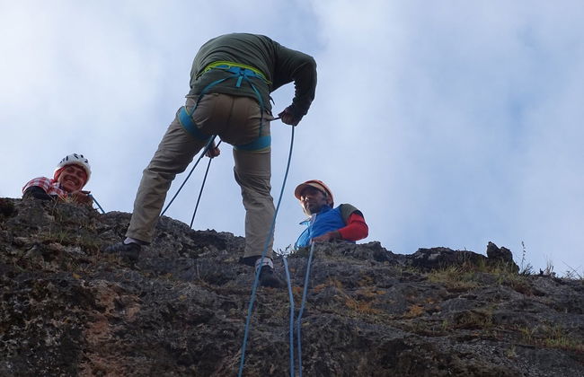 Pisac Waterfalls Abseiling Tour - Photo 4