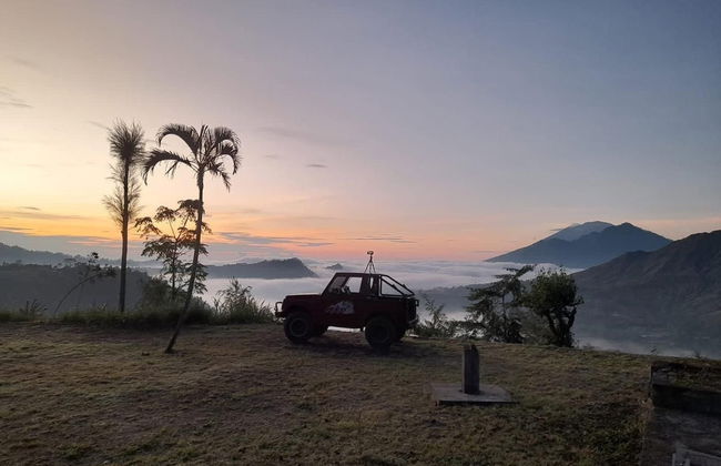Alba nel belvedere di Pinggan + Terme di Batur - Foto 2