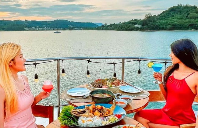 Romantische Sonnenuntergangs-Dinnerfahrt - Foto 5