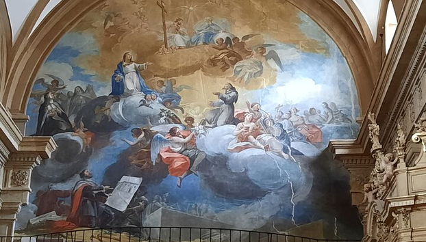 Pintura na Igreja de São Francisco