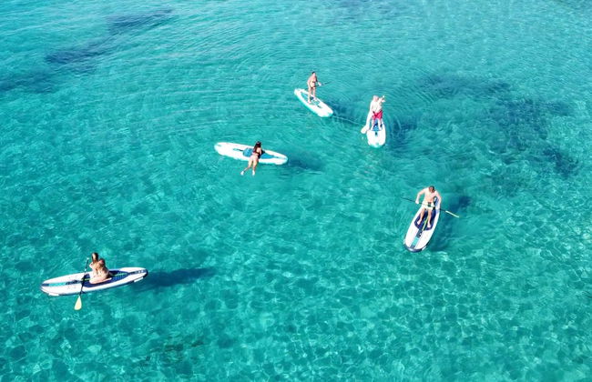 Paddleboarding at Cala Moresca - Photo 3