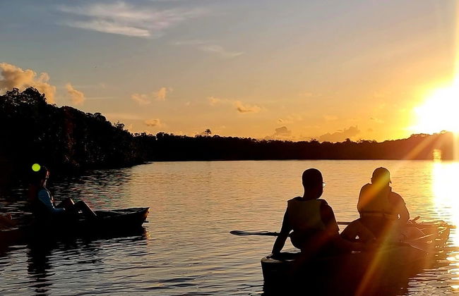 Tour en kayak al atardecer por los manglares de la isla de Boipeba - Foto 6