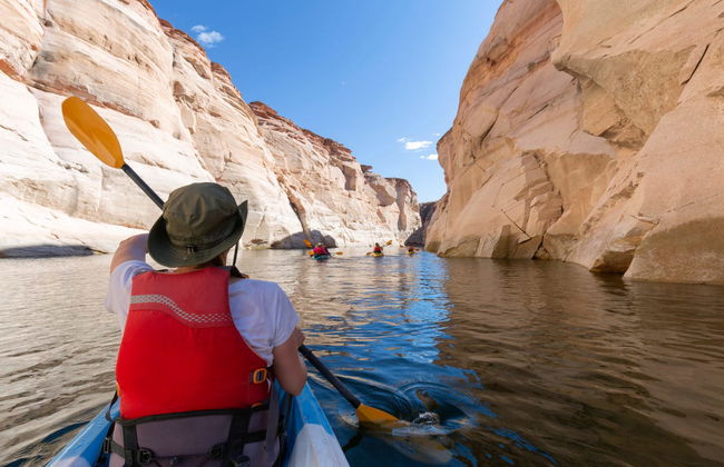 Tour in kayak sul lago Powell - Foto 4