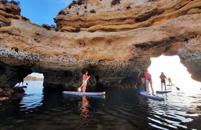 Paddle surf en Ponta da Piedade al amanecer - Foto 7