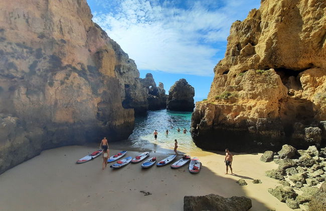 Paddle surf en Ponta da Piedade al amanecer - Foto 4