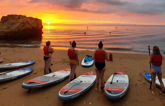 Paddle surf en Ponta da Piedade al amanecer - Foto 8