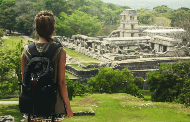 Entrada a la zona arqueológica de Palenque - Foto 9