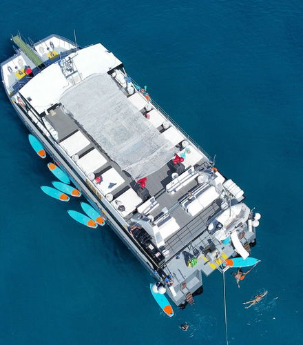 Foto de Barco por las calas de Formentera