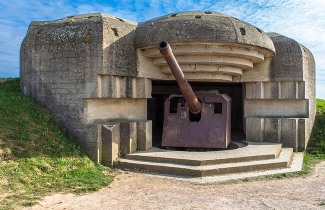 Tour privado do Desembarque da Normandia de moto com sidecar - Foto 2