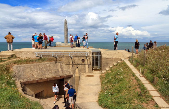 Tour privado do Desembarque da Normandia de moto com sidecar - Foto 7