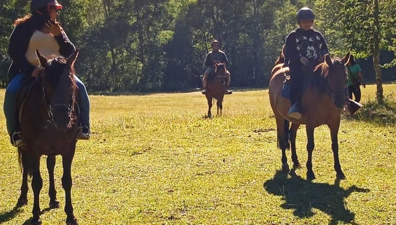 Balade à cheval sur les rives du fleuve Liucura - Photo 1