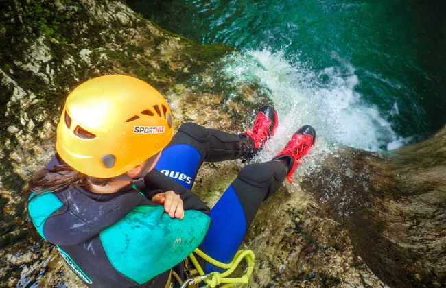 Torrentismo al canyon di Susec - Foto 3
