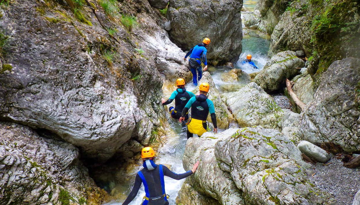 Canyoning in the Susec Gorge - Foto 1