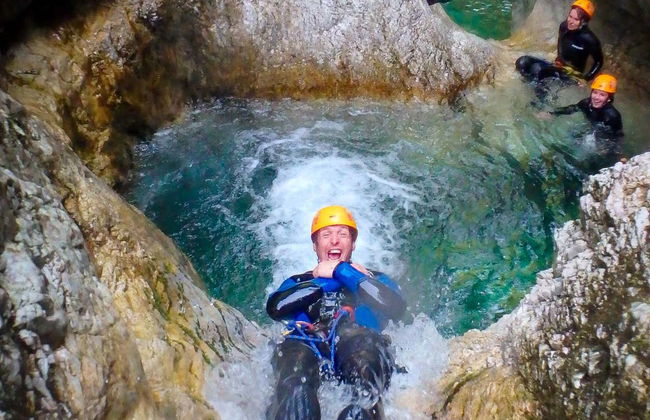 Torrentismo al canyon di Susec - Foto 8