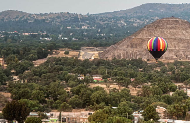 Paseo privado en globo por Teotihuacán - Foto 6