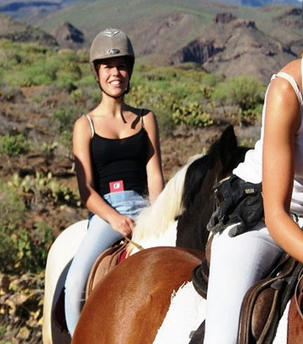 Foto de Paseo a caballo por El Salobre