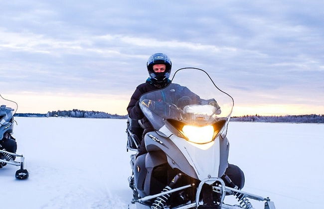 Paseo en moto de nieve por Luleå - Foto 8