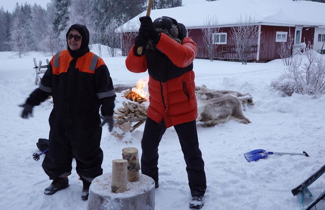 Paseo en moto de nieve por Luleå - Foto 4