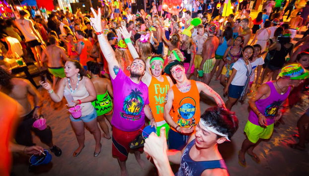 Full Moon Party na praia de Koh Phangan - Foto 2