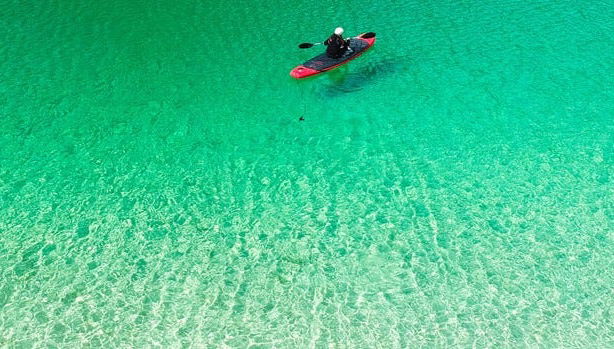 Trilha e caiaque na Lagoa Esmeralda