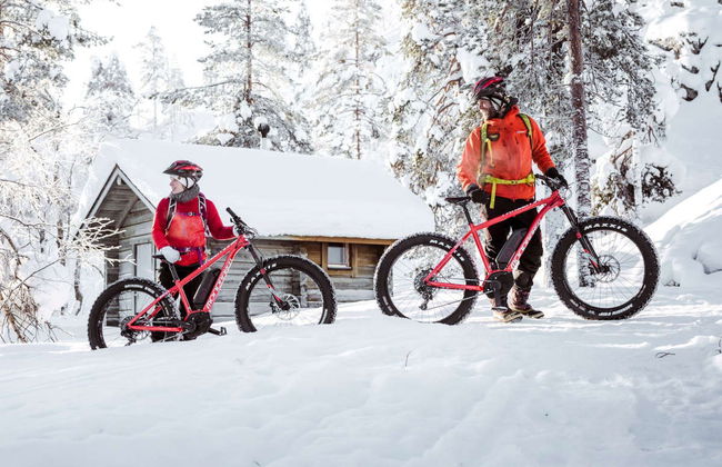 Tour de bicicleta elétrica pelo Parque Nacional Pyhä-Luosto - Foto 4