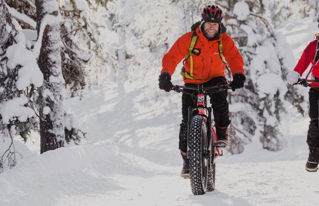Tour de bicicleta elétrica pelo Parque Nacional Pyhä-Luosto - Foto 8