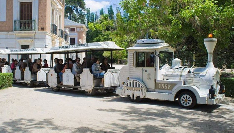 Train touristique d'Aranjuez - Photo 1