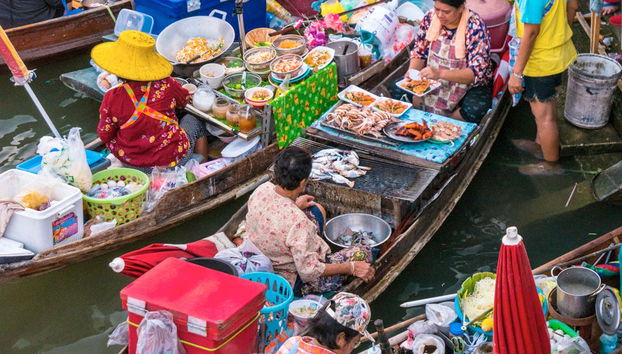 Damnoen Saduak Floating Market & River Kawai Day Trip - Foto 4