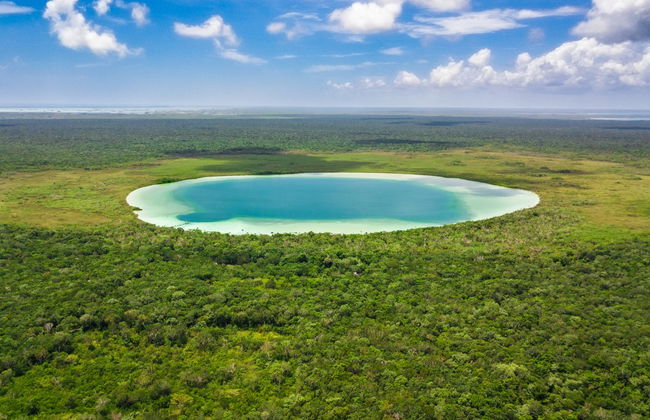 Excursión a la laguna de Kaan Luum y cenotes mayas - Foto 1