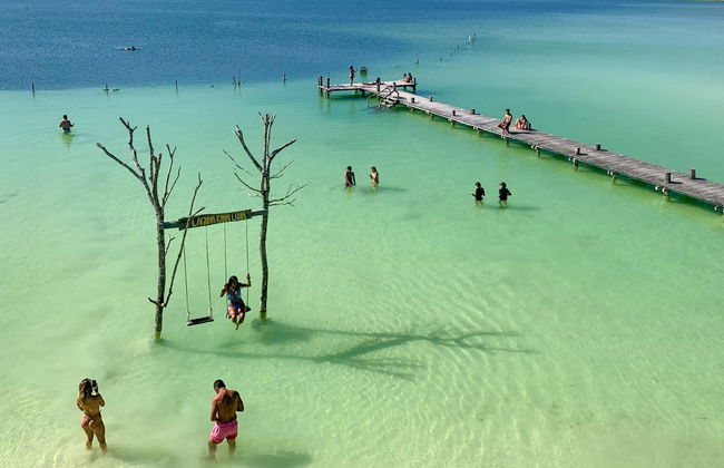 Excursión a la laguna de Kaan Luum y cenotes mayas - Foto 4