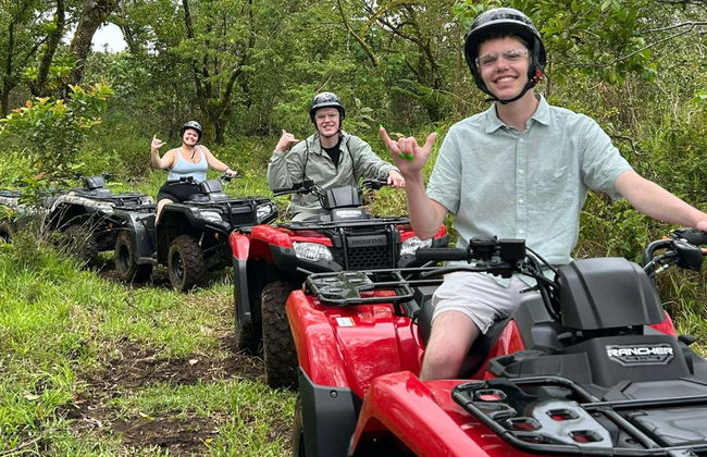 Tour en quad por el este de la Isla de Hawái - Foto 1