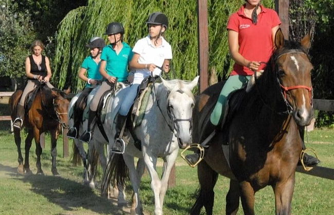 Balade à cheval dans la réserve naturelle de Padule di Fucecchio - Photo 4