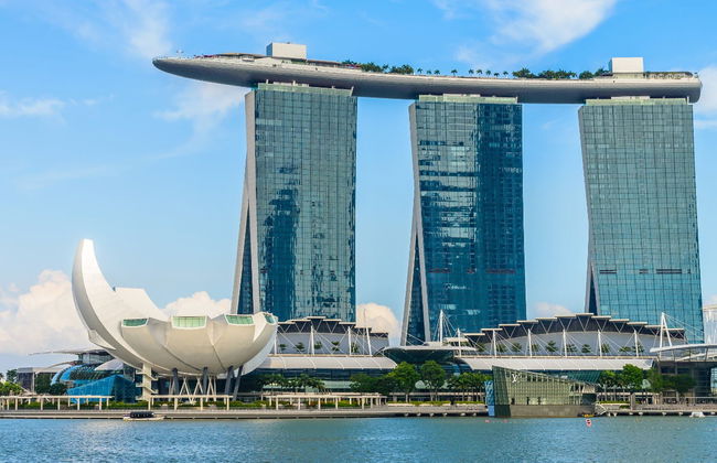 Entrada al mirador de Marina Bay Sands - Foto 1