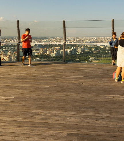 Foto de Entrada al mirador de Marina Bay Sands
