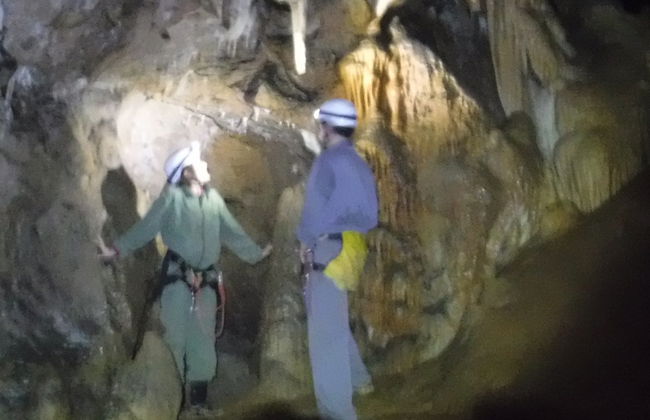 Espeleología en la cueva del Nanzal - Foto 5