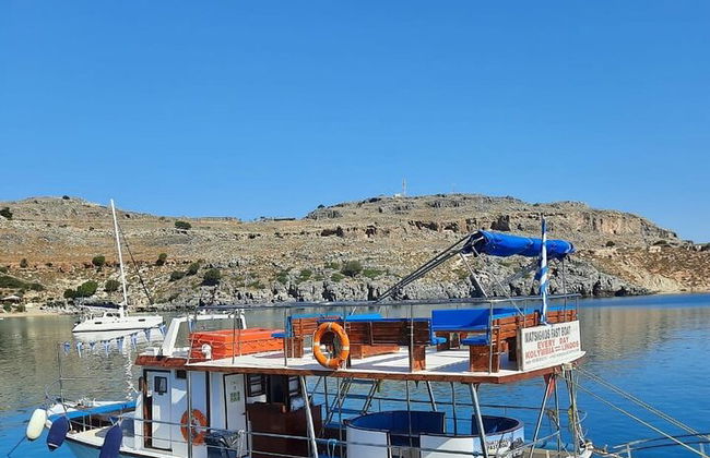 Passeio de barco até Lindos a partir do porto de Kolymbia - Foto 2
