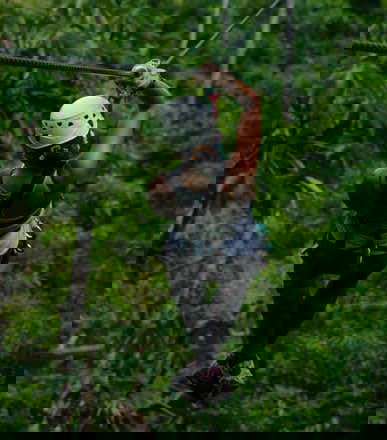 Foto - Zip line a Limón