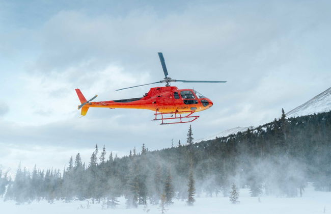 Paseo en helicóptero y raquetas de nieve por las Montañas Rocosas - Foto 3