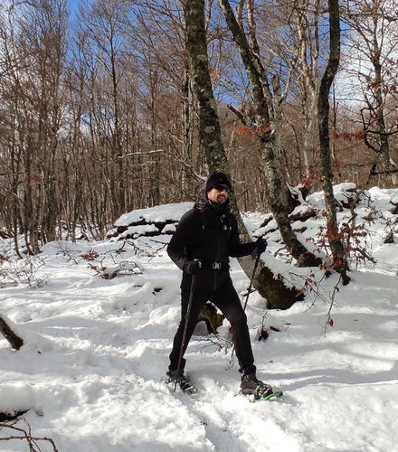 Foto de Paseo con raquetas de nieve por los Collados del Asón