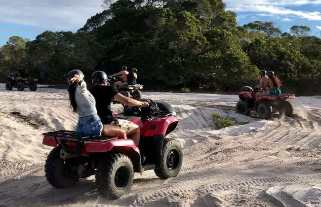 Tour de quadriciclo por Arraial d'Ajuda - Foto 4