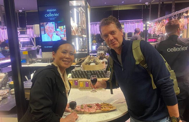 Visite de dégustation de plats au marché privé du matin de Lyon dans les Halles Paul Bocuse - Photo 4