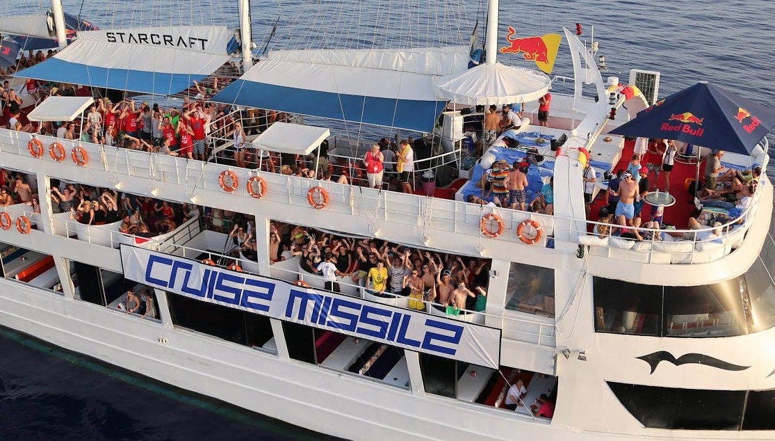 Fête sur un bateau à Alanya